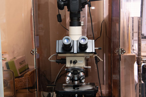 顕微鏡 ３眼